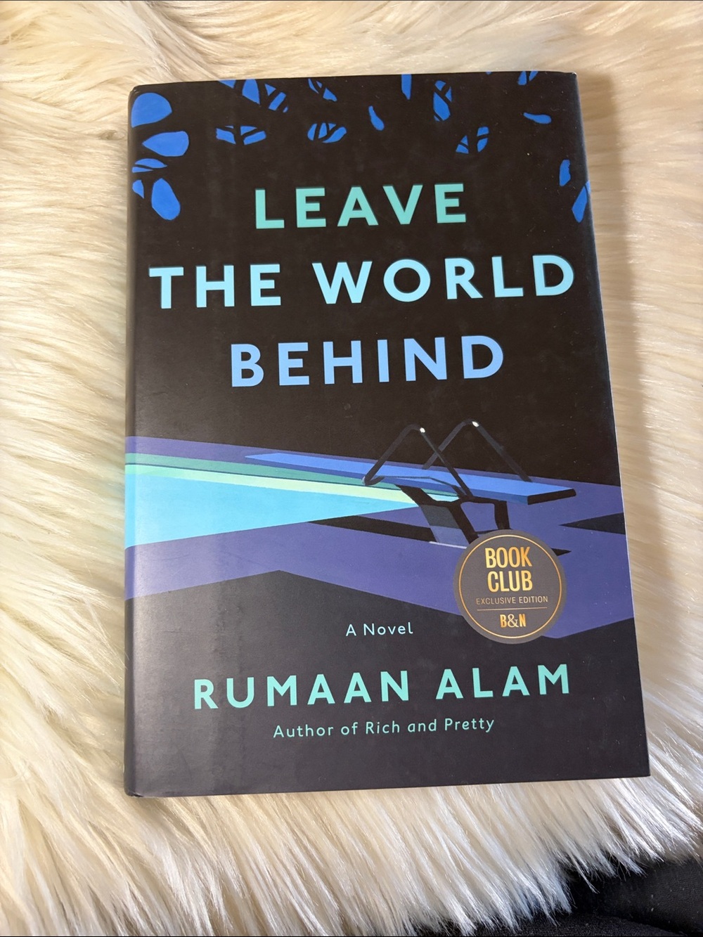 📚 3 for $15 📚 Leave the World Behind by - Black & Teal Hardcover